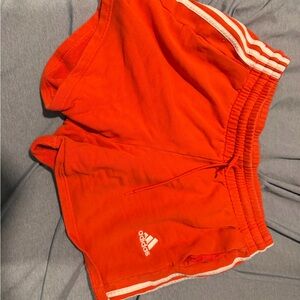 Adidas Vibrant Orange Sports Shorts